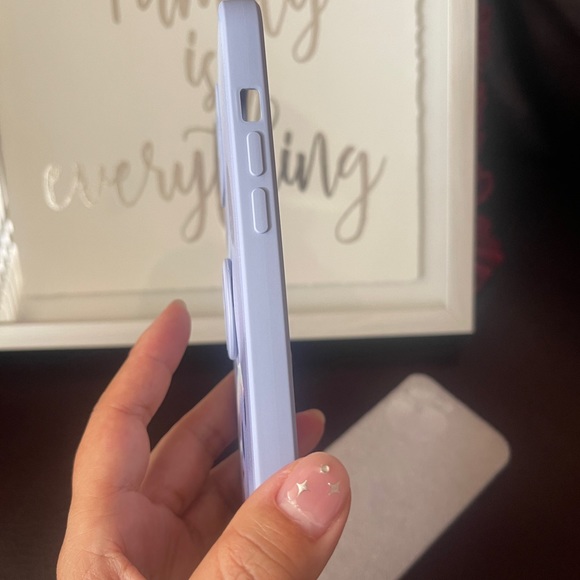 Brand new IPHONE 12 and 15 pro max panda case in purple blue - Picture 4 of 10